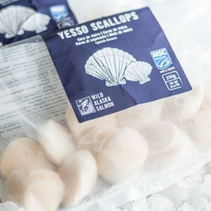 Laukinės japoniškos šukutės. Tvariai sugautos. (250g.)