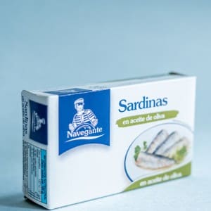 Sardinės alyvuogių aliejuje "Navegante" (115g.)